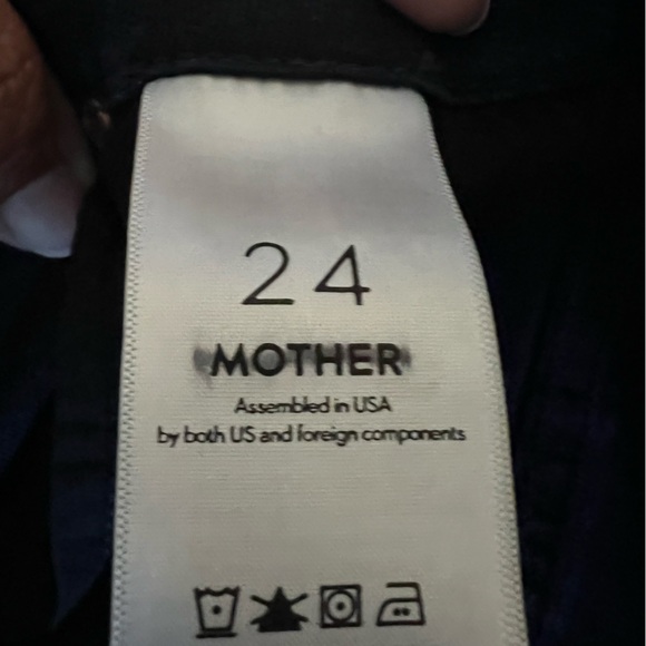 MOTHER The Pixie Jeans Beyond A Shadow Of A Doubt Wash Button Fly Size 24” - Picture 4 of 8